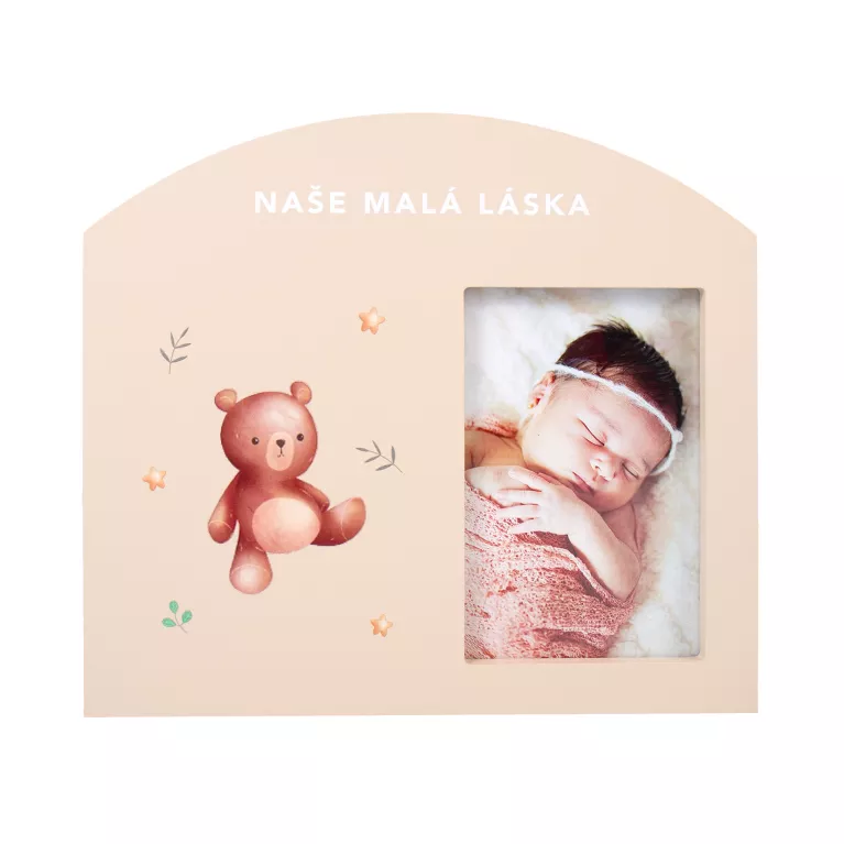                             Fotorámeček pro miminko – Naše malá láska                        