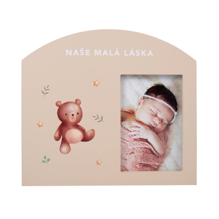 Fotorámeček pro miminko – Naše malá láska                    