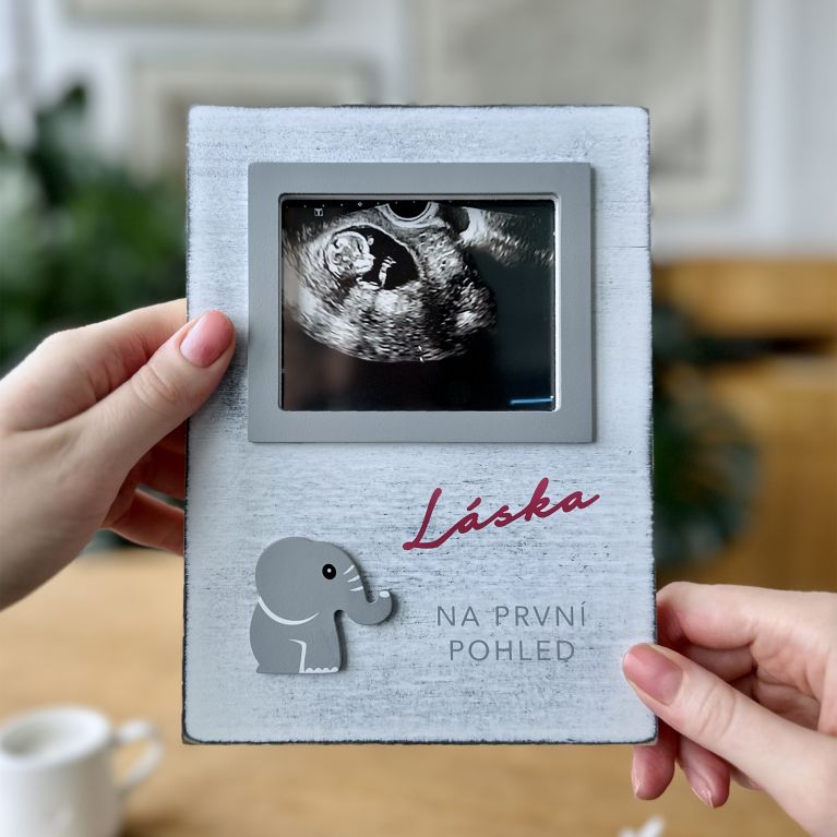                             Malý fotorámeček pro miminko                        