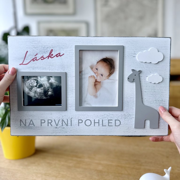                             Velký fotorámeček pro miminko                        