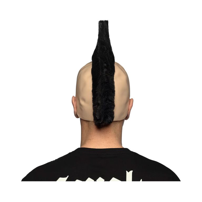                             Paruka Punk černé číro                        