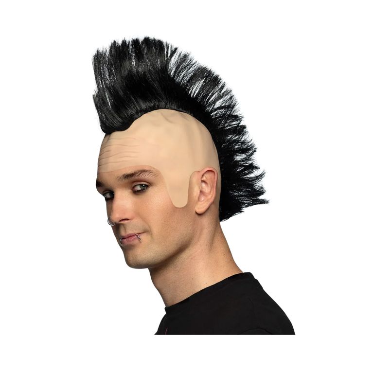 Paruka Punk černé číro                    