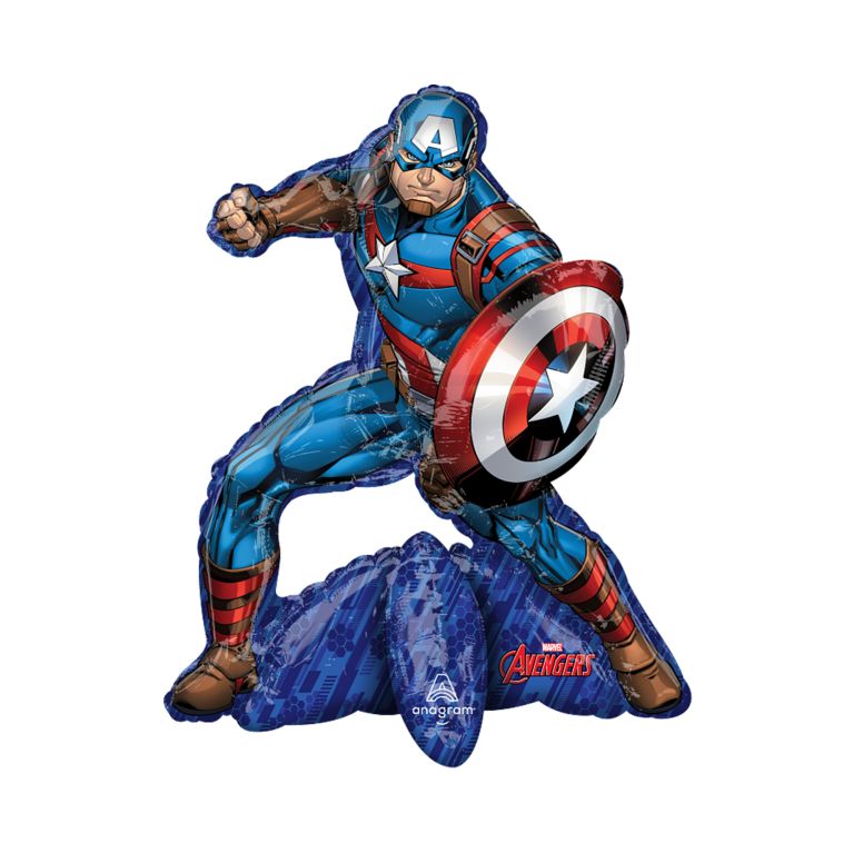 Balónek fóliový Avengers Kapitán Amerika                    