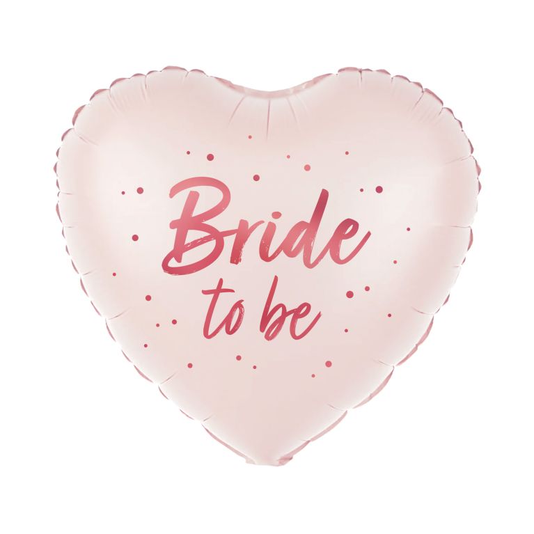 Balónek fóliový Bride to be srdce                    