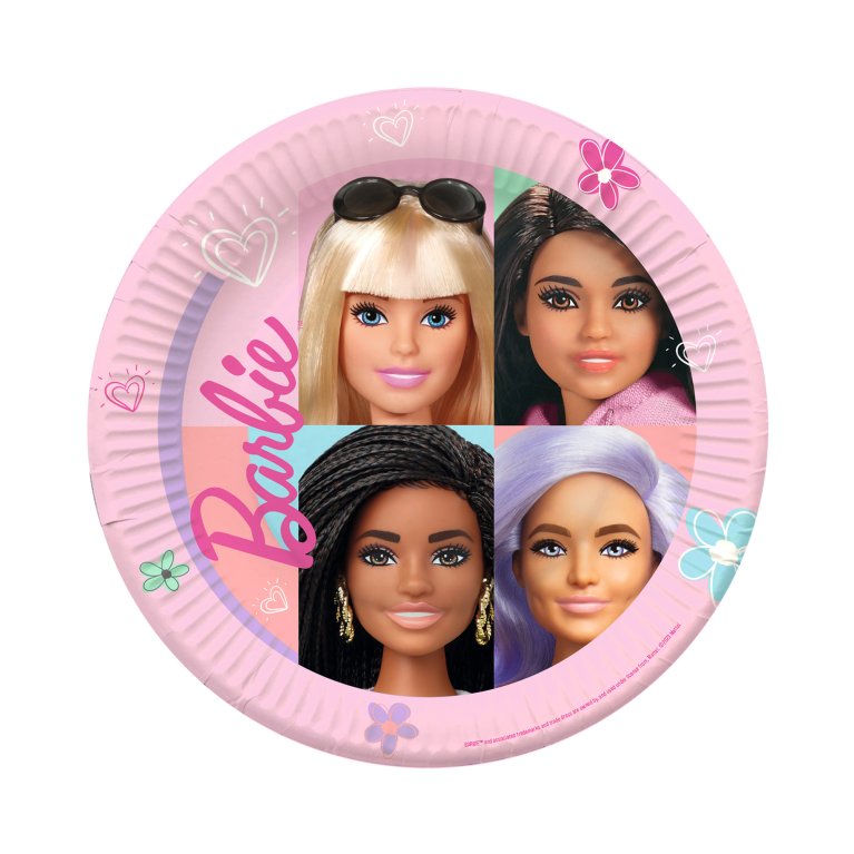 Talíře Barbie 8 ks                    