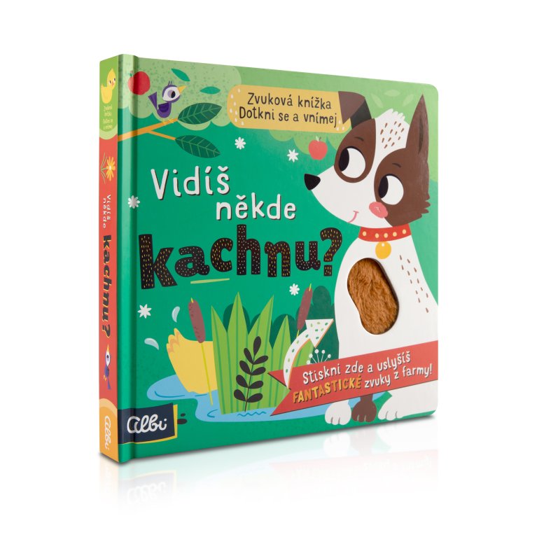 Vidíš někde kachnu? - Zvuková hmatová kniha                    