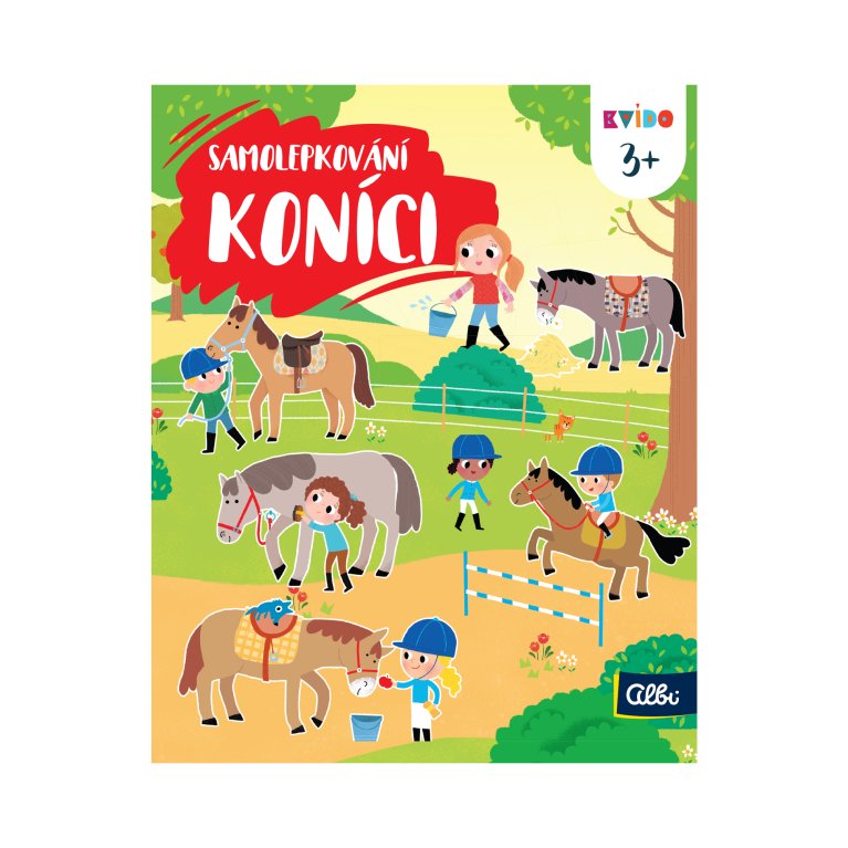                             Samolepkování: Koníci - Kvído                        