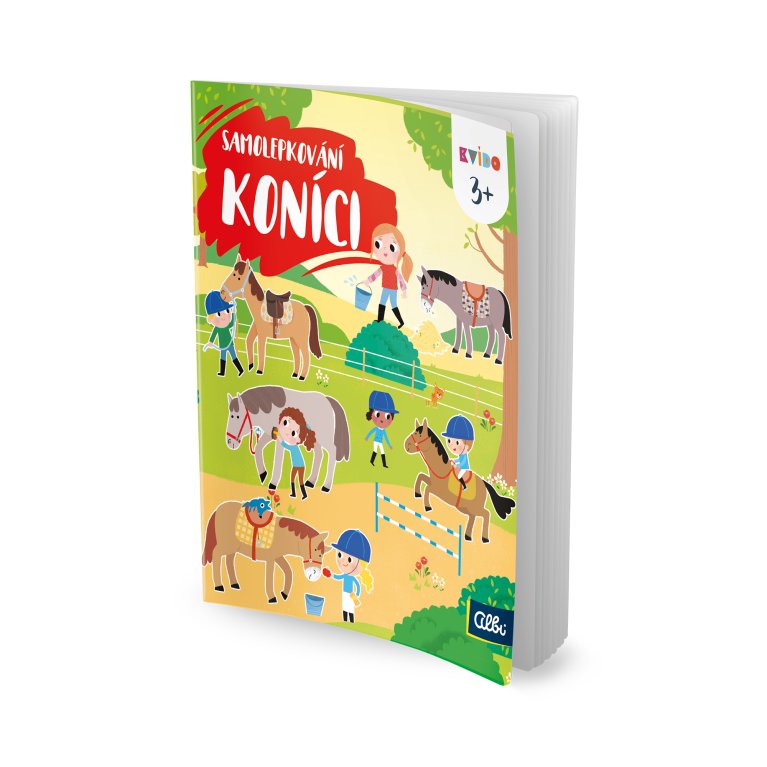 Samolepkování: Koníci - Kvído                    