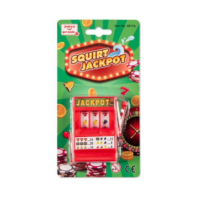 Stříkací hrací automat Jackpot                    