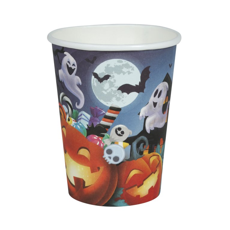                             Kelímky Halloween dýně s duchy 6 ks                        