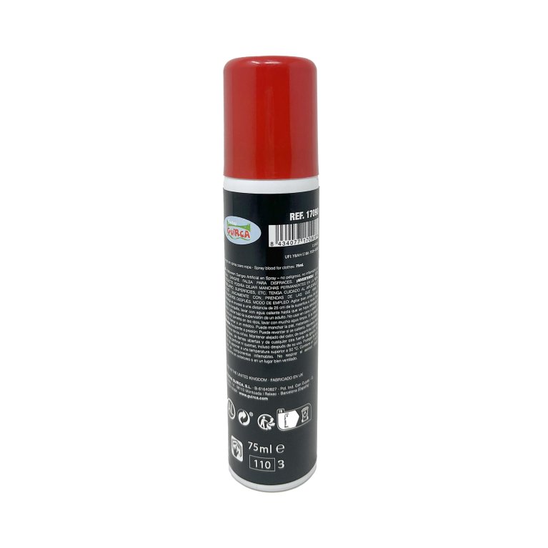                             Umělá krev ve spreji na oblečení 75 ml                        