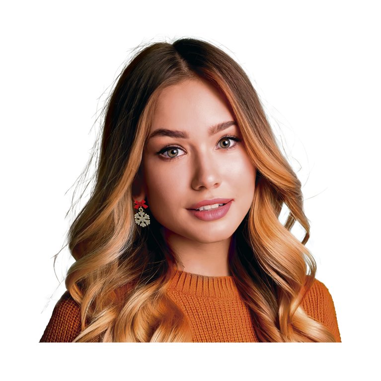                             Naušnice Vločka s mašlí                        