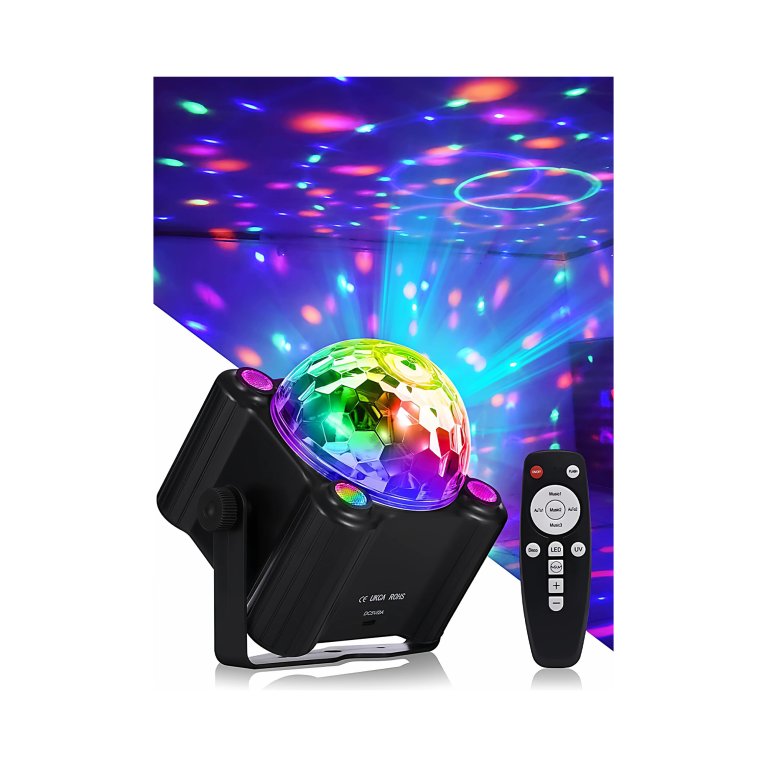                             Barevný LED projektor - Disco světlo                        