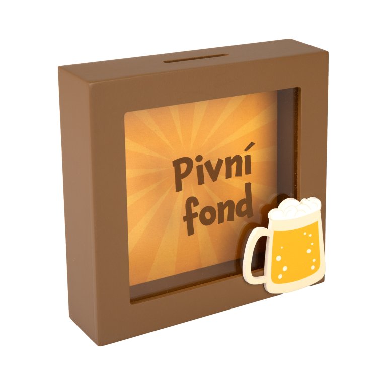 3D pokladnička v rámečku                    