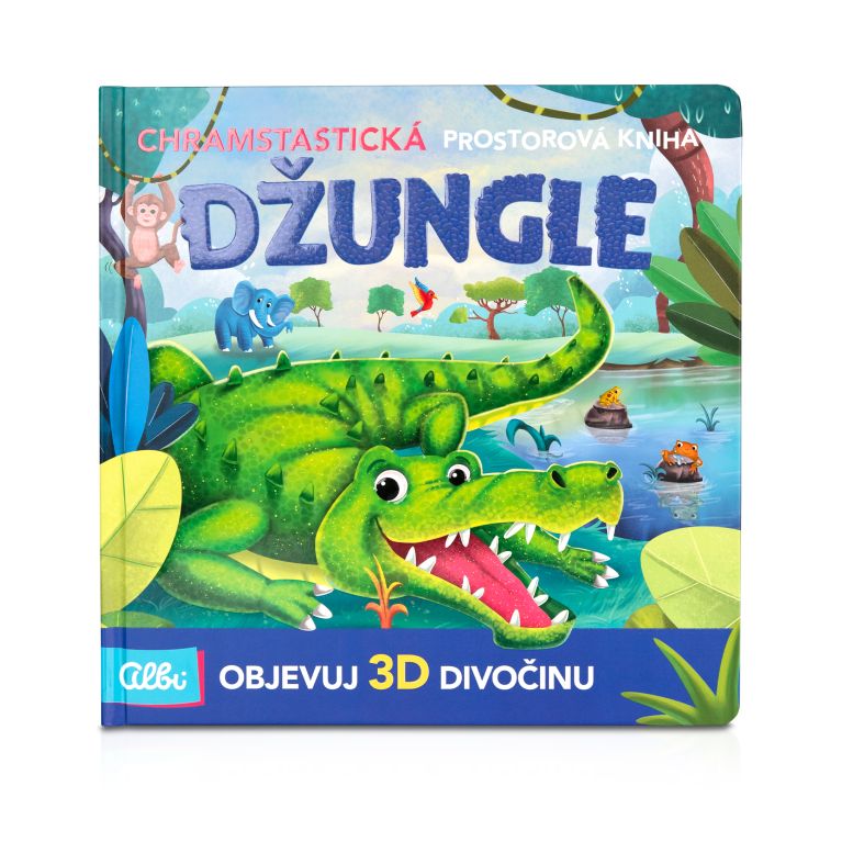 Prostorová 3D kniha - Džungle                    