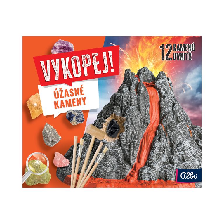                             Vykopej! - Úžasné kameny                        