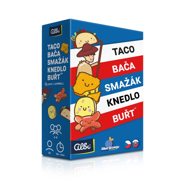 Taco, bača, smažák, knedlo, buřt                    