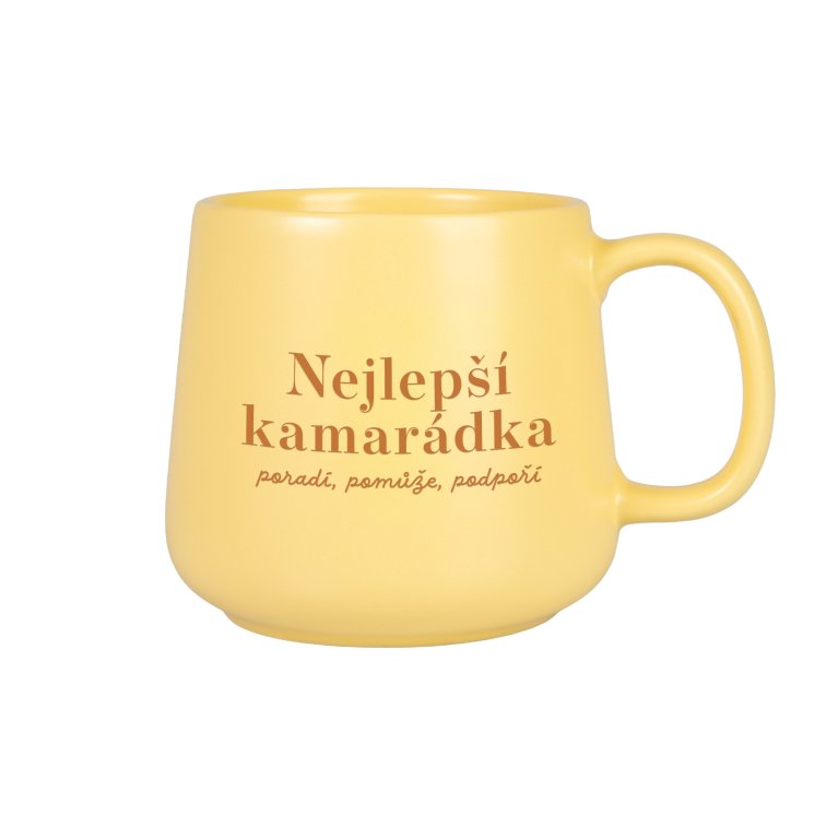 Pastelové hrnky s textem                    