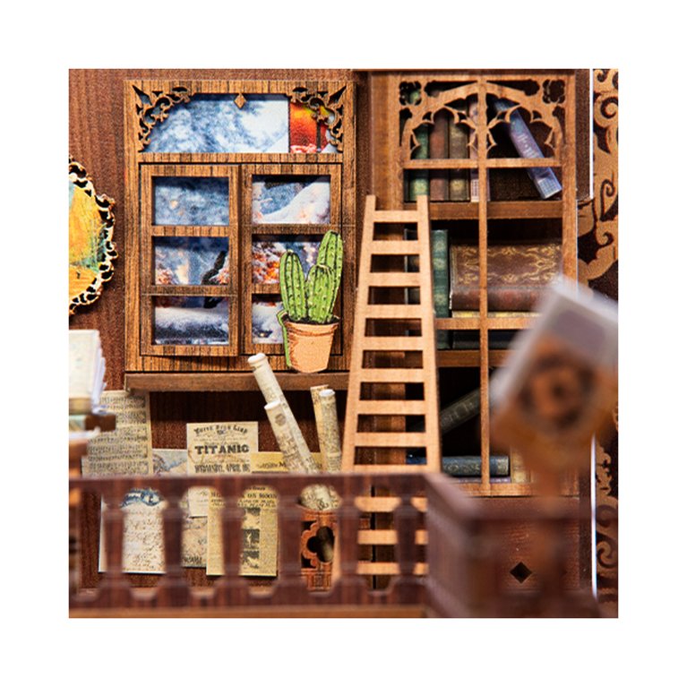                            Dřevěná stavebnice - Eternal Bookstore                        