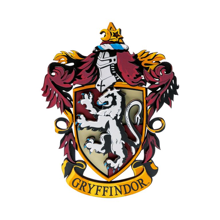                             Dřevěná magnetická stavebnice - Harry Potter: Erby                        