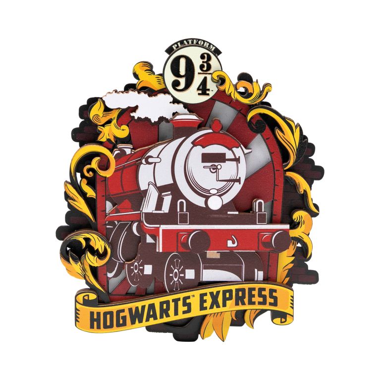                             Dřevěná magnetická stavebnice - Harry Potter: Erby                        