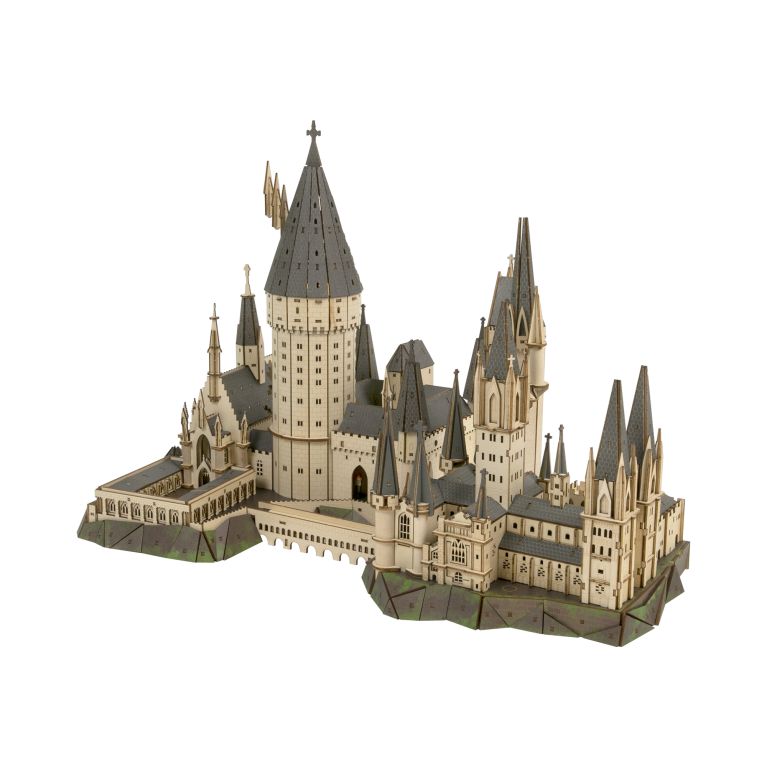 Elektromechanická dřevěná stavebnice - Harry Potter: Bradavice                    