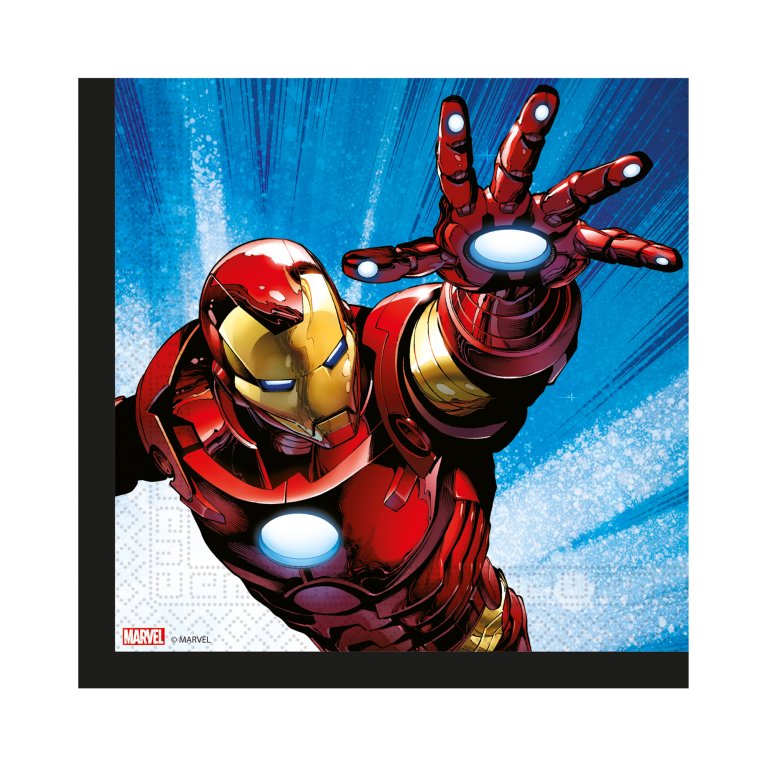 Ubrousky Avengers Iron Man 20 ks                    