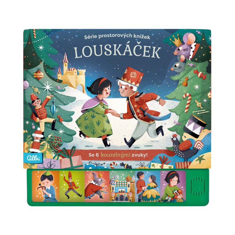 Louskáček - Zvuková 3D kniha                    
