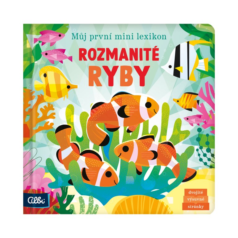                            Dětská interaktivní kniha - Rozmanité ryby                        