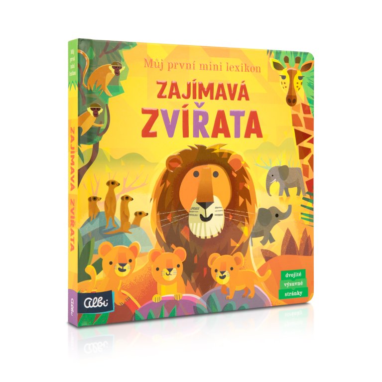 Interaktivní dětská kniha - Zajímavá zvířata                    