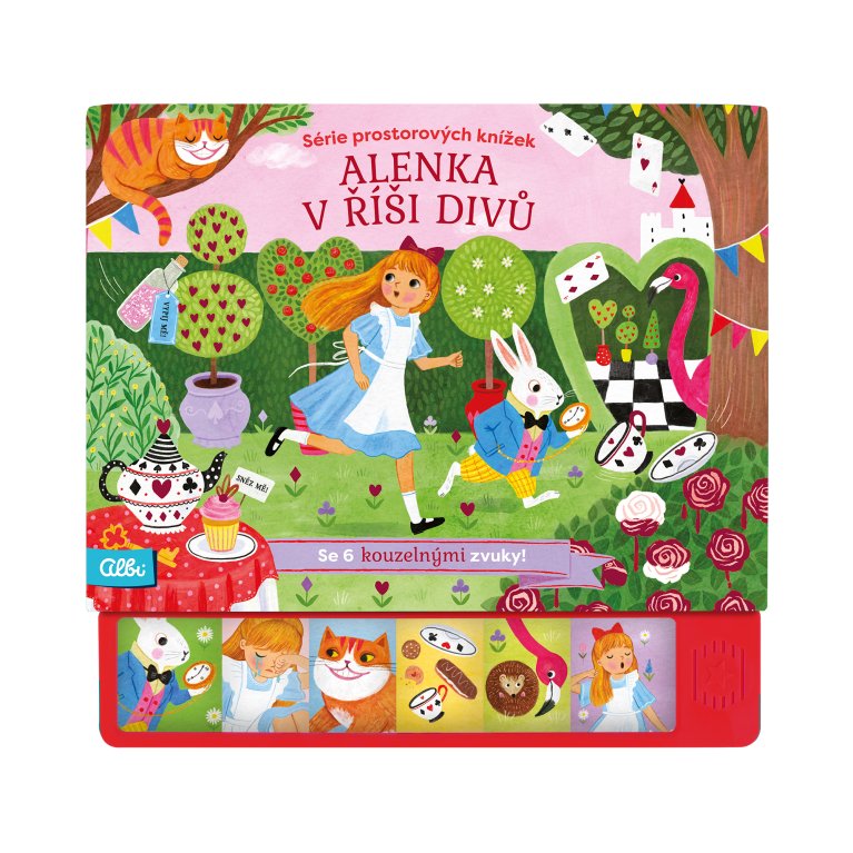 Alenka v říši divů - Zvuková 3D kniha                    