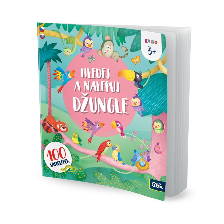 Hledej a nalepuj: Džungle - Kvído                    