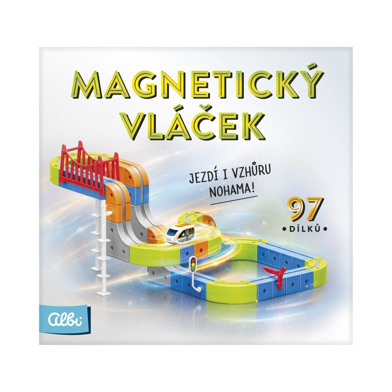                             Magnetický vláček 97 dílků                        