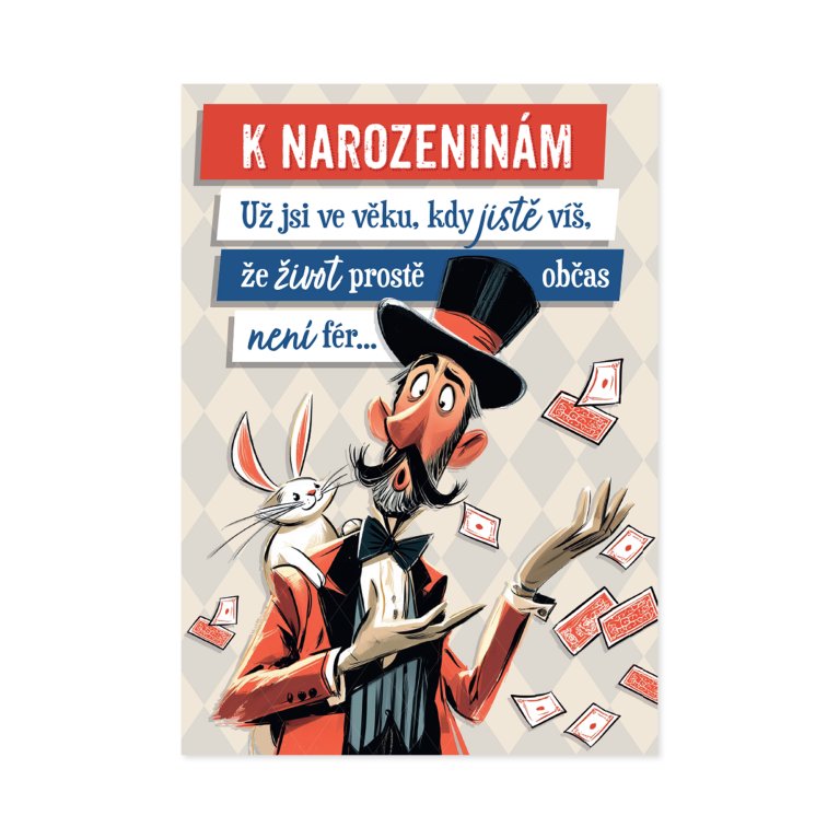 Hrací přání k narozeninám - Solitaire                    