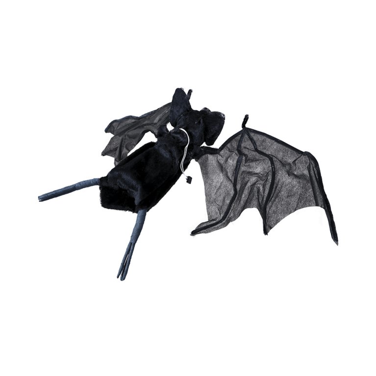                             Závěsná dekorace s efekty - Netopýr 70 cm                        