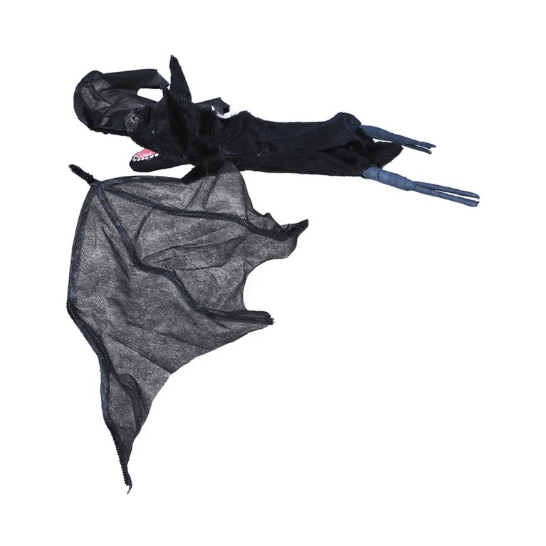                             Závěsná dekorace s efekty - Netopýr 70 cm                        