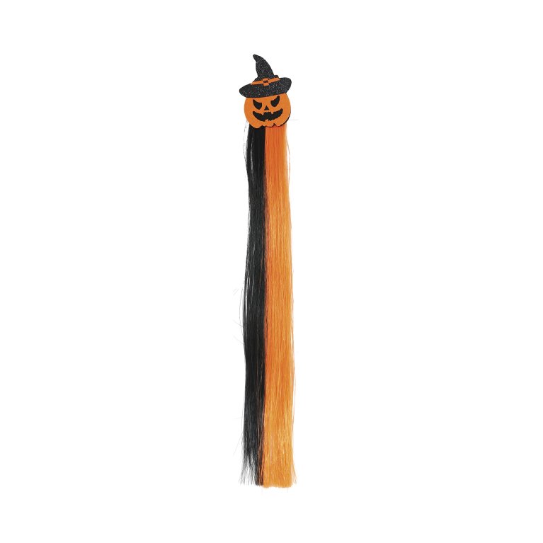                             Sponka do vlasů s barevným příčeskem - Dýně 40 cm                        