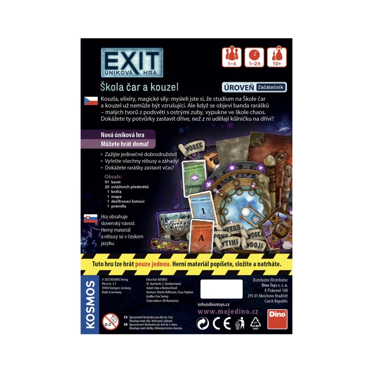                             Exit Úniková hra: Škola čar a kouzel                        
