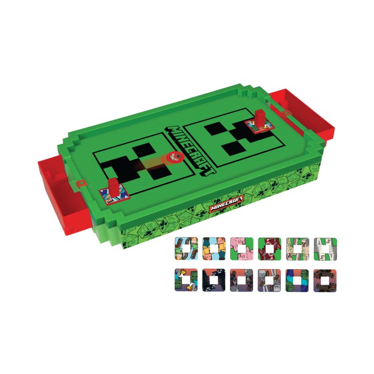                             Minecraft Arcade Air Hockey- Creeper (Premium Series)                        
