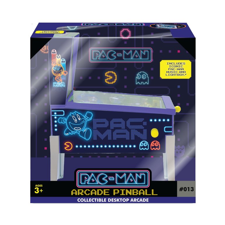 Mini Arcade Neon Pinball - PAC-MAN                    