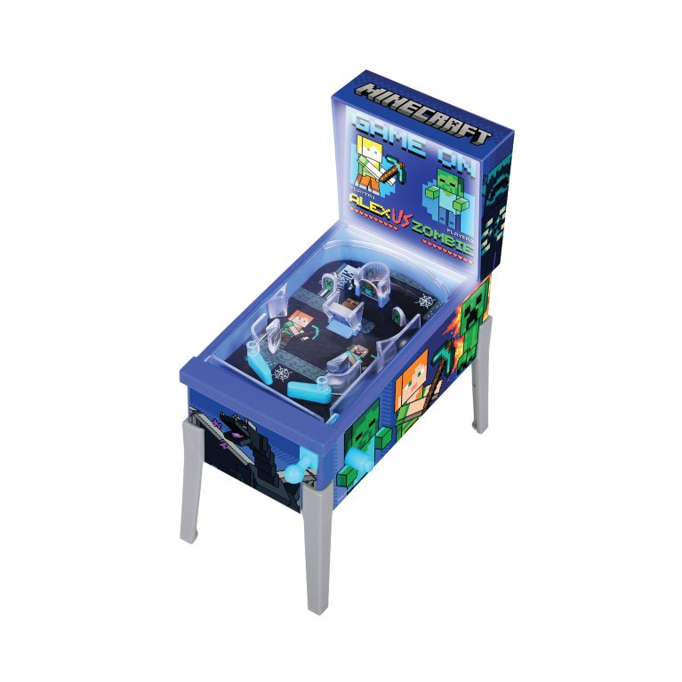                             Mini Arcade Pinball Minecraft - Alex vs. Zombie                        