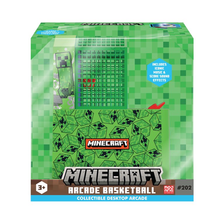 Mini Arcade Basketball - Minecraft: Creeper                    