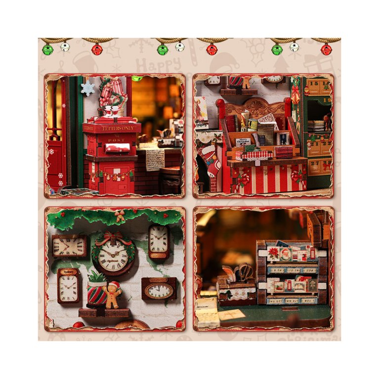                             Dřevěná stavebnice - Pošta Santa Clause                        
