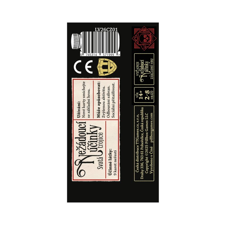                             Nežádoucí účinky - Svatá trojice                        
