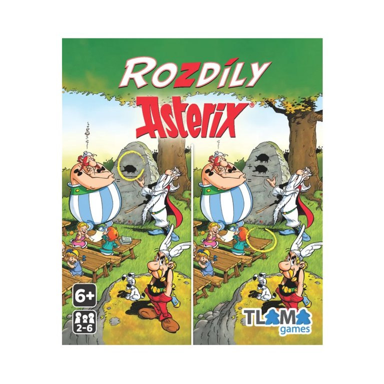                             Rozdíly: Asterix                        