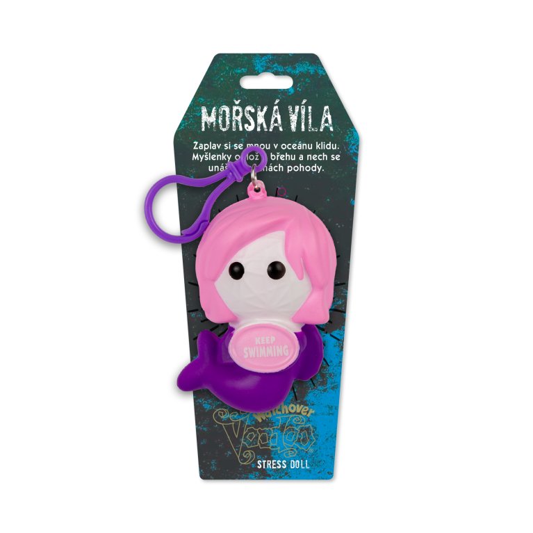                             Antistresové klíčenky - Voodoo panenky                        