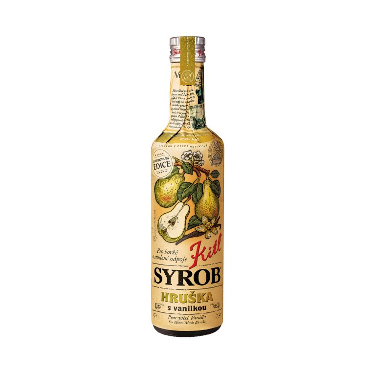 Kitl syrob - Hruška s vanilkou 500 ml                    