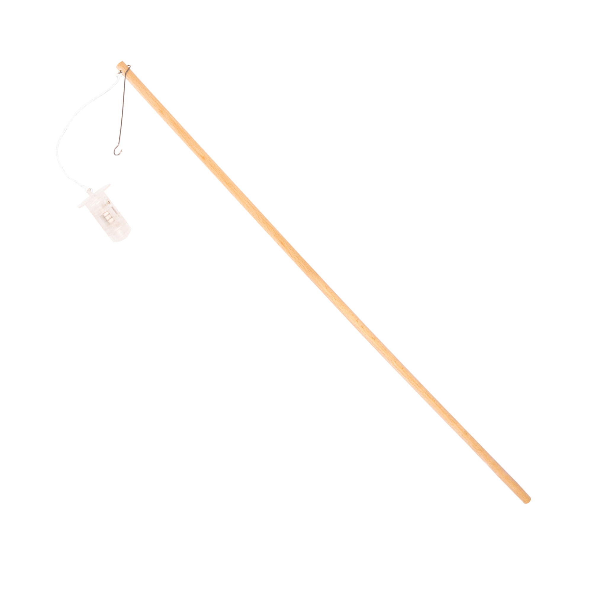 Držák lampionu dřevo LED 50 cm Albi