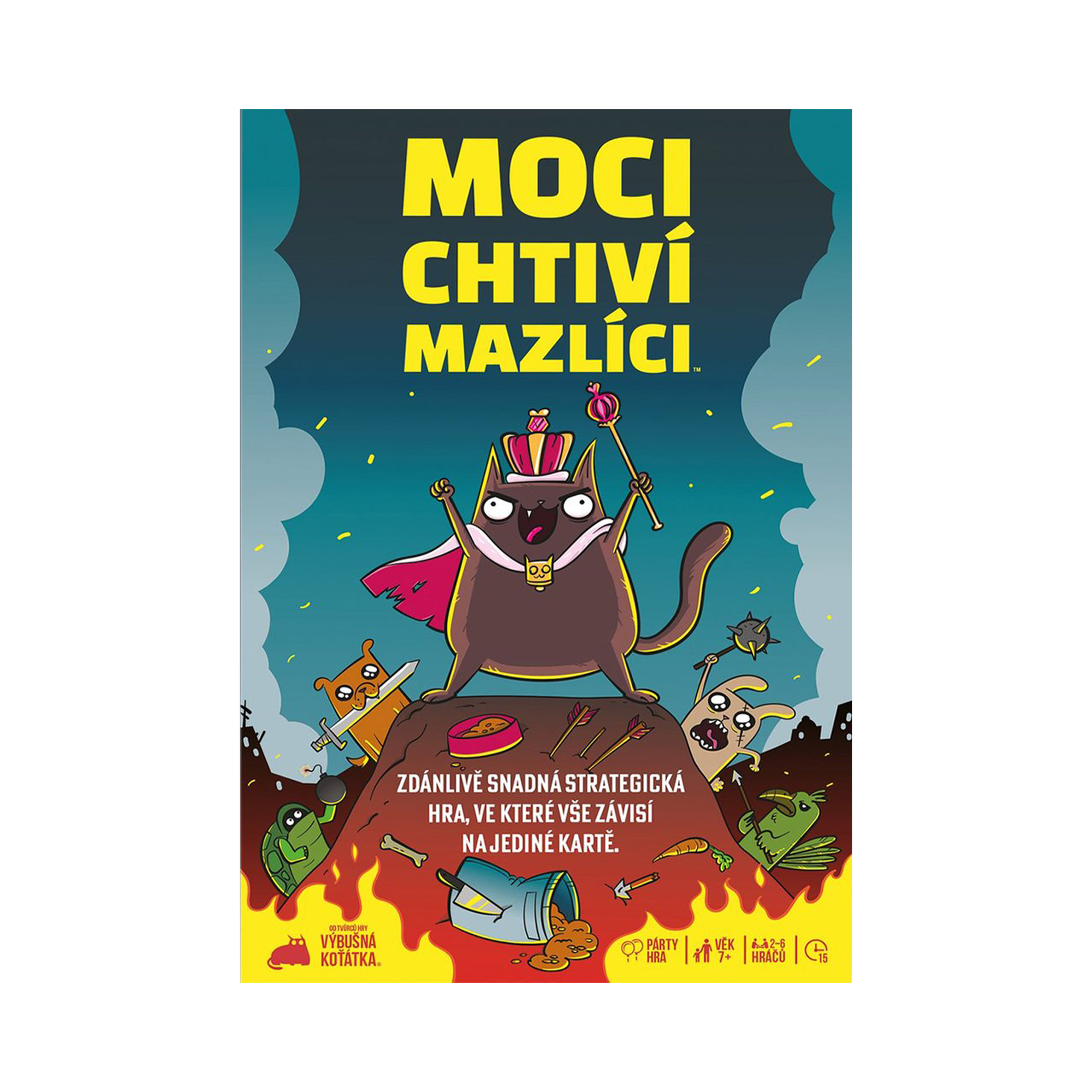 Mocichtiví mazlíci Asmodee Blackfire