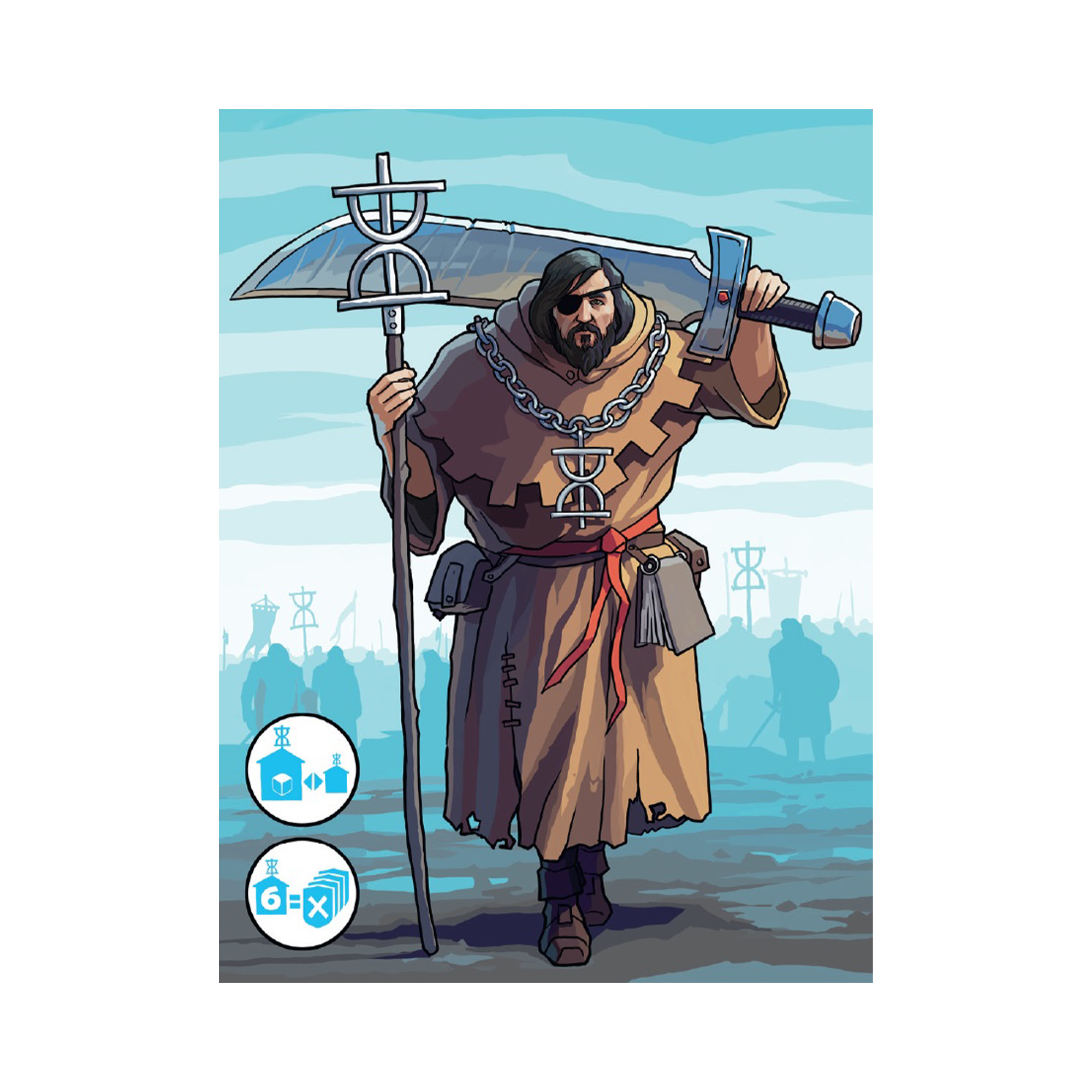 Promokarta Poutník - Dárek ke hře Karak 2: Imperium Albi